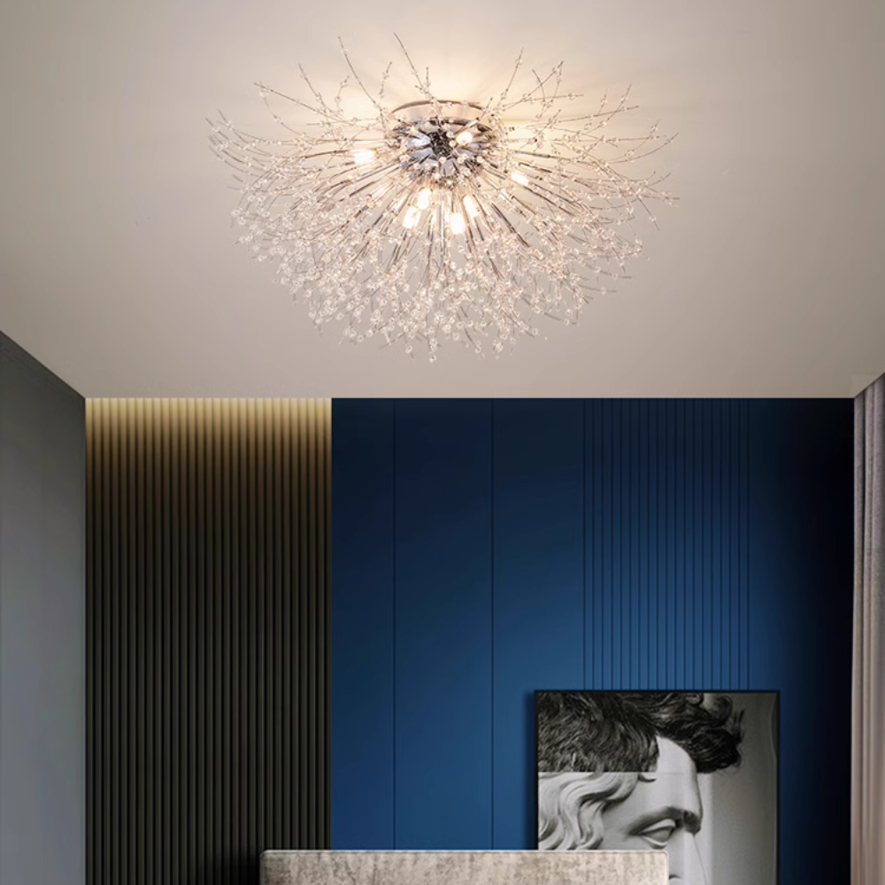 Lampada a Sospensione Vintage Kalia Fuoco Dandelion