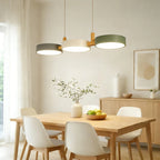 Lampada a Sospensione in Metallo Nordica Moderna a Cilindro
