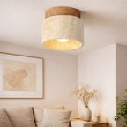 Lampada da soffitto moderna in stile crema creativo