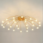 Arisha Art Deco Starry Lampada da Soffitto a Incasso
