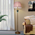 Lampade da Terra Tiffany Moderni LED Metallo Tessuto Soggiorno/Camera da Letto