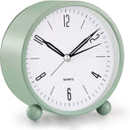 SereniRise – Orologio sveglia elegante e silenzioso con luce notturna e allarme regolabile