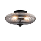 Lampada da soffitto a incasso Ashwell Black per corridoio