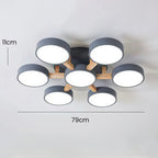 Moderna Lampada da Soffitto Rotonda