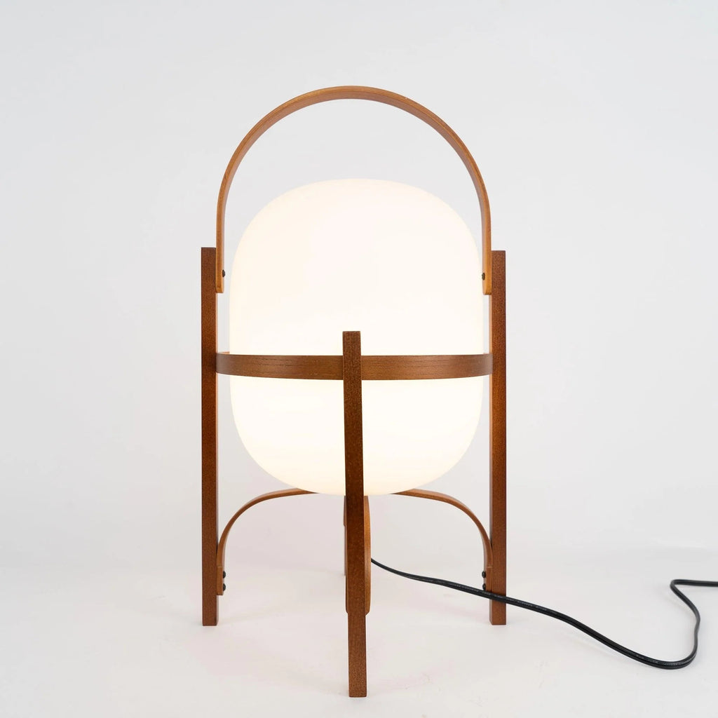 Lampada da Tavolo Nomad in Vetro Rotondo Classica