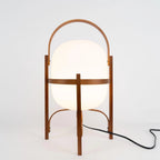 Lampada da Tavolo Nomad in Vetro Rotondo Classica