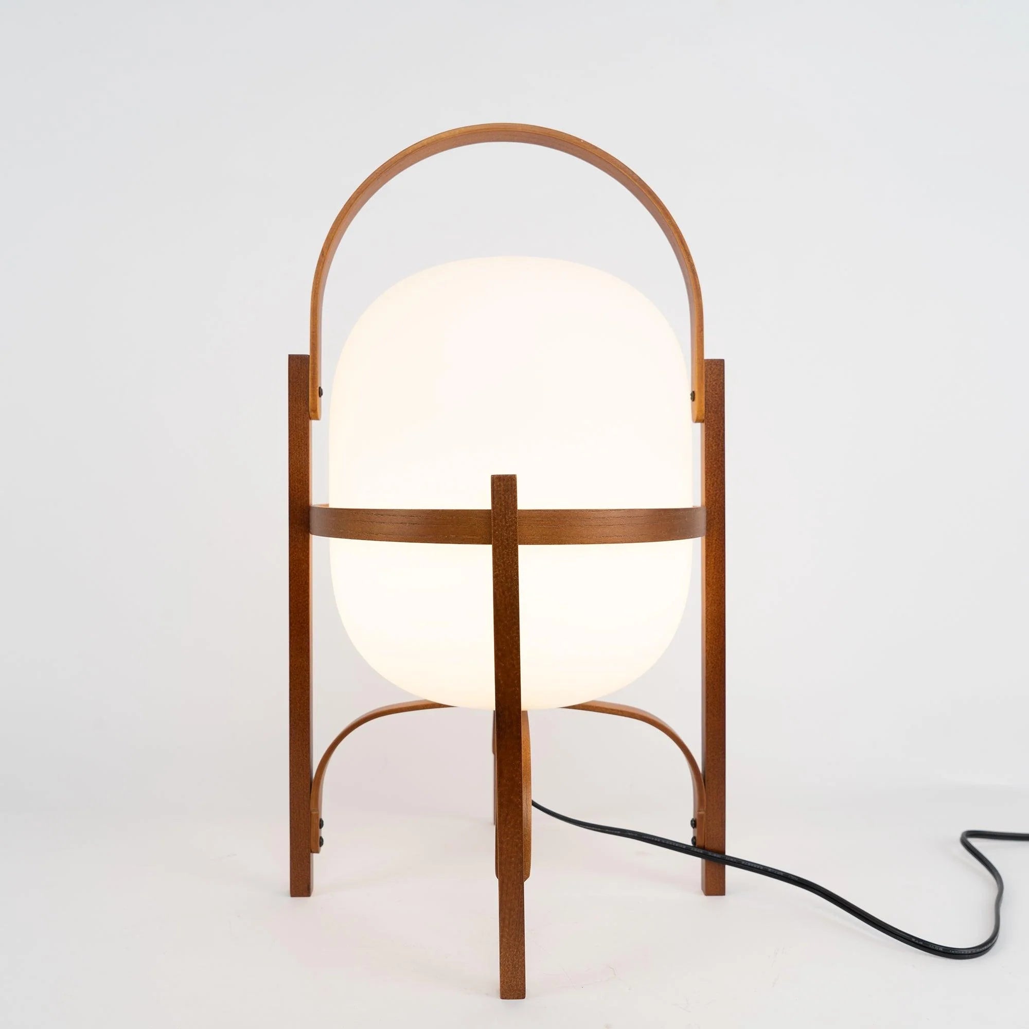 Lampada da Tavolo Nomad in Vetro Rotondo Classica