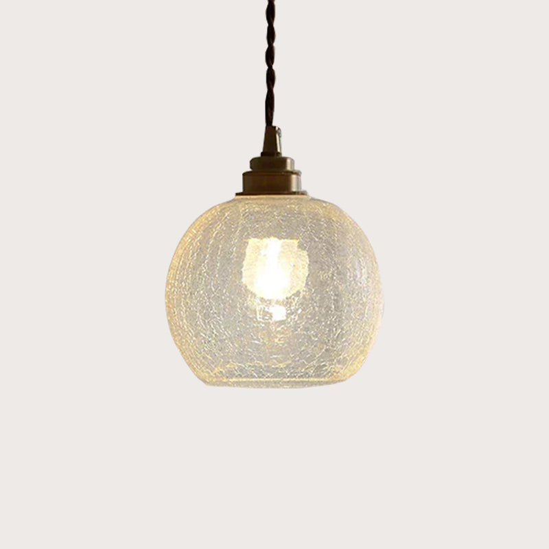 Lampada a Sospensione in Vetro di Cristallo Moderno Nordic