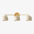 Applique da Parete in Ottone Chroma Dome per Bagno Moderno