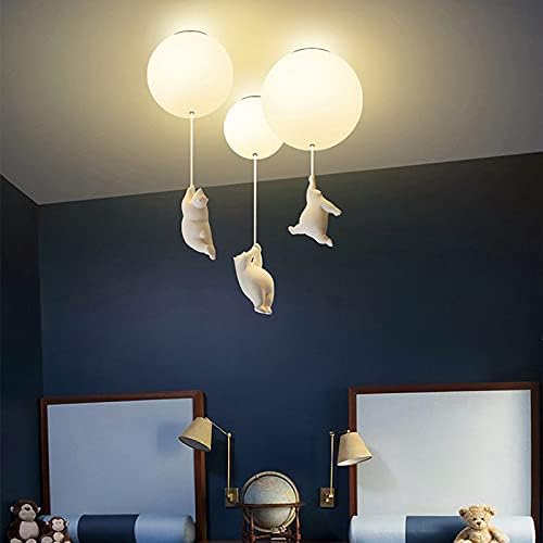 Lampada da soffitto Orso Palloncino | Design di orso giocoso