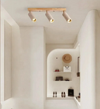 Lampada da soffitto in Travertino