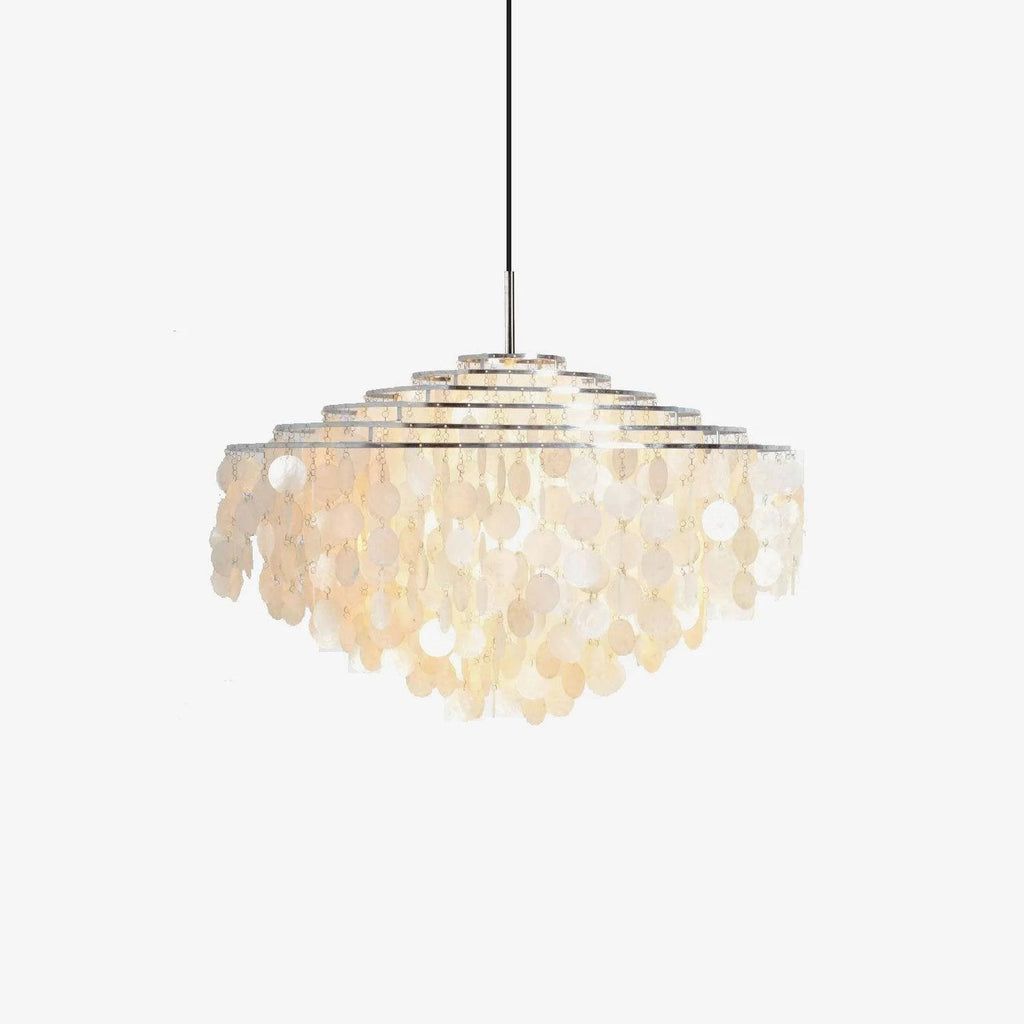 Lampadario Moderno a Forma di Conchiglia