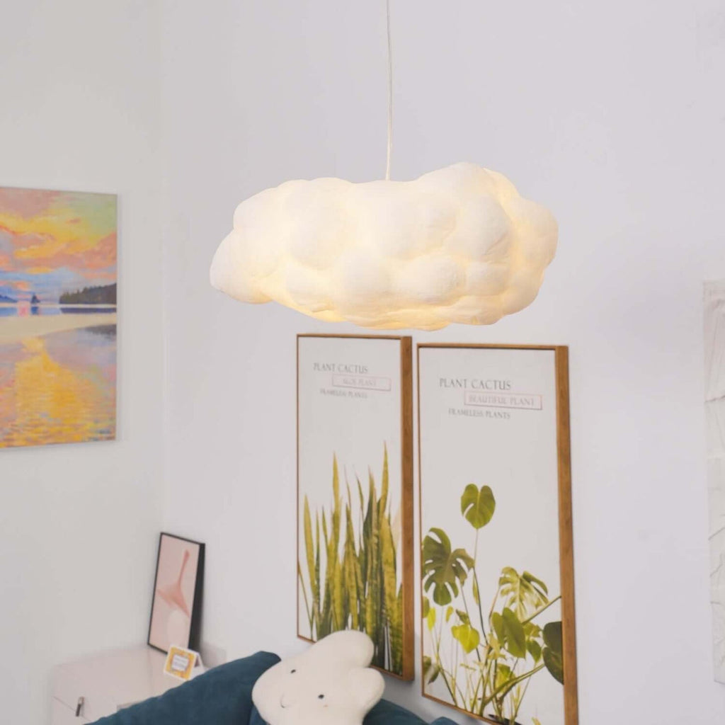 DreamGlow – Lampada a Sospensione a Forma di Nuvola per Luce Morbida e Diffusa
