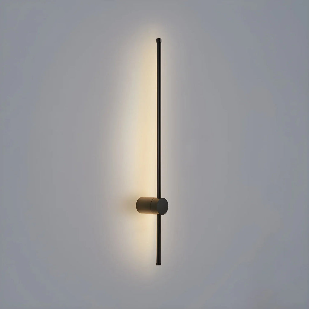 Lampada da Parete Verticale in Metallo Minimalista Moderna