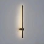 Lampada da Parete Verticale in Metallo Minimalista Moderna