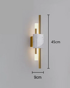 Lampada da Parete LED in Marmo Moderno Luxe