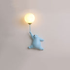 Lampada da Parete a Forma di Orso con Palloncino