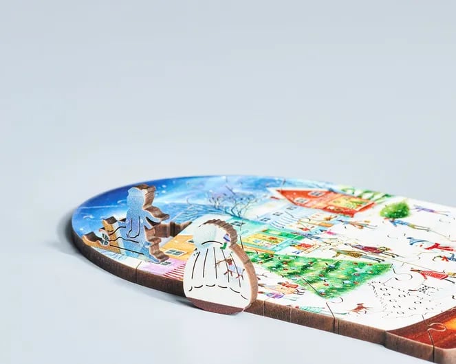 PuzzleFest calendario dell'avvento puzzle | 24 giorni di deliziosi puzzle per gioia festiva