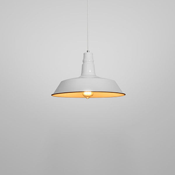 Lampadario Pendente Industriale Contemporaneo in Ferro a 1 Luce per Soggiorno