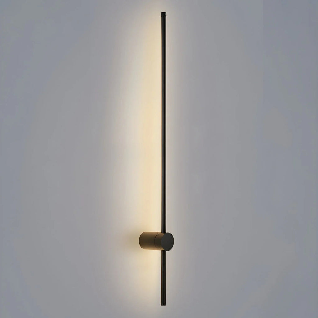 Lampada da Parete Verticale in Metallo Minimalista Moderna