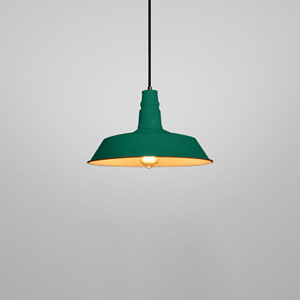 Lampadario Pendente Industriale Contemporaneo in Ferro a 1 Luce per Soggiorno