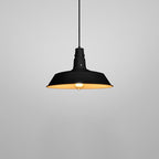 Lampadario Pendente Industriale Contemporaneo in Ferro a 1 Luce per Soggiorno