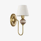 Lampada da Parete Lodge Ceramica&Tessuto&Metallo