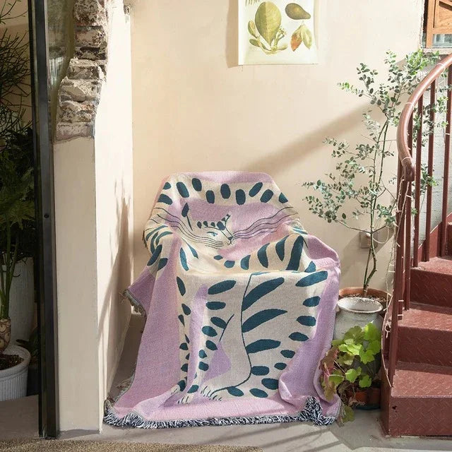 Coperta Rosy Tiger