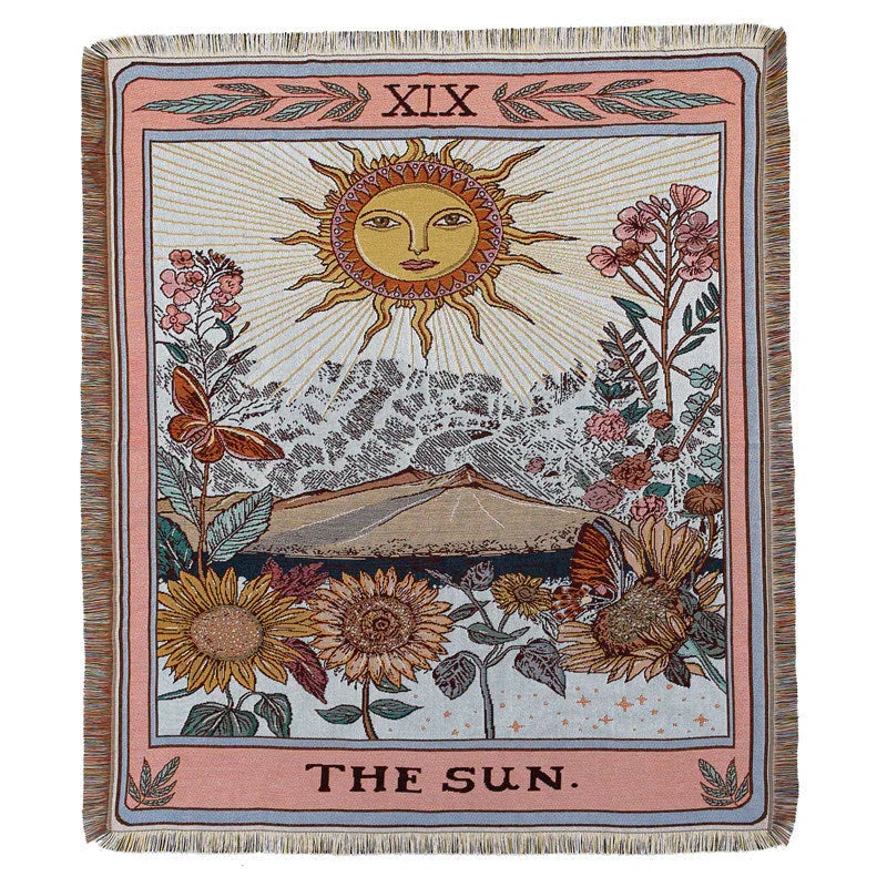 Coperta Woven Mystic Sun