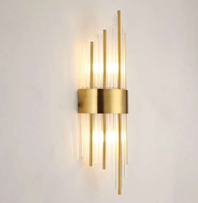 AuriLux Nordic Lampada da Parete in Cristallo