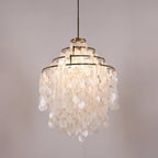 Lampadario Moderno a Forma di Conchiglia
