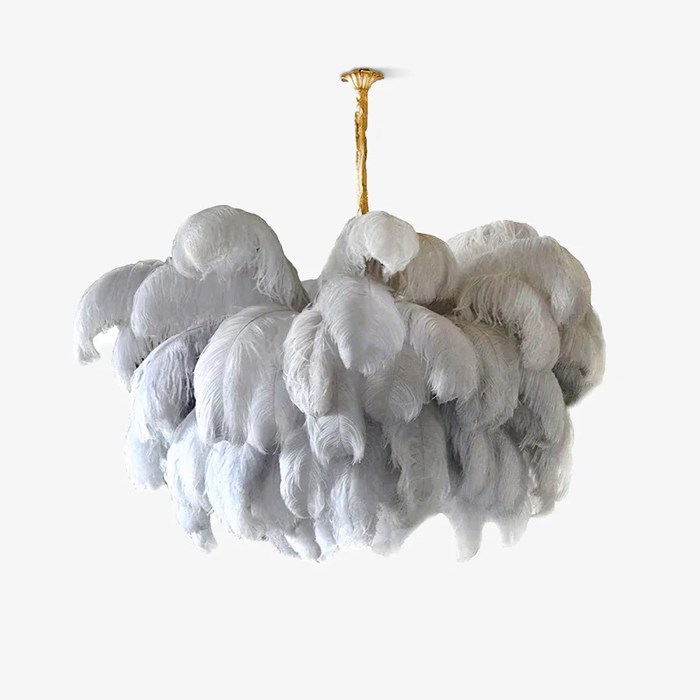 Candelabro Luxe Moderno Organic-Plume
