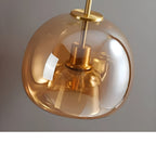 LustroCeil Light - Lampada da soffitto in vetro minimalista