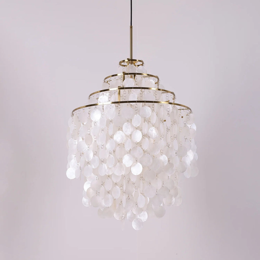 Lampadario Moderno a Forma di Conchiglia