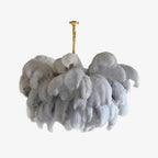 Candelabro Luxe Moderno Organic-Plume
