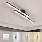 Maddie | Lampada da soffitto LED lineare moderna ultra-sottile in alluminio