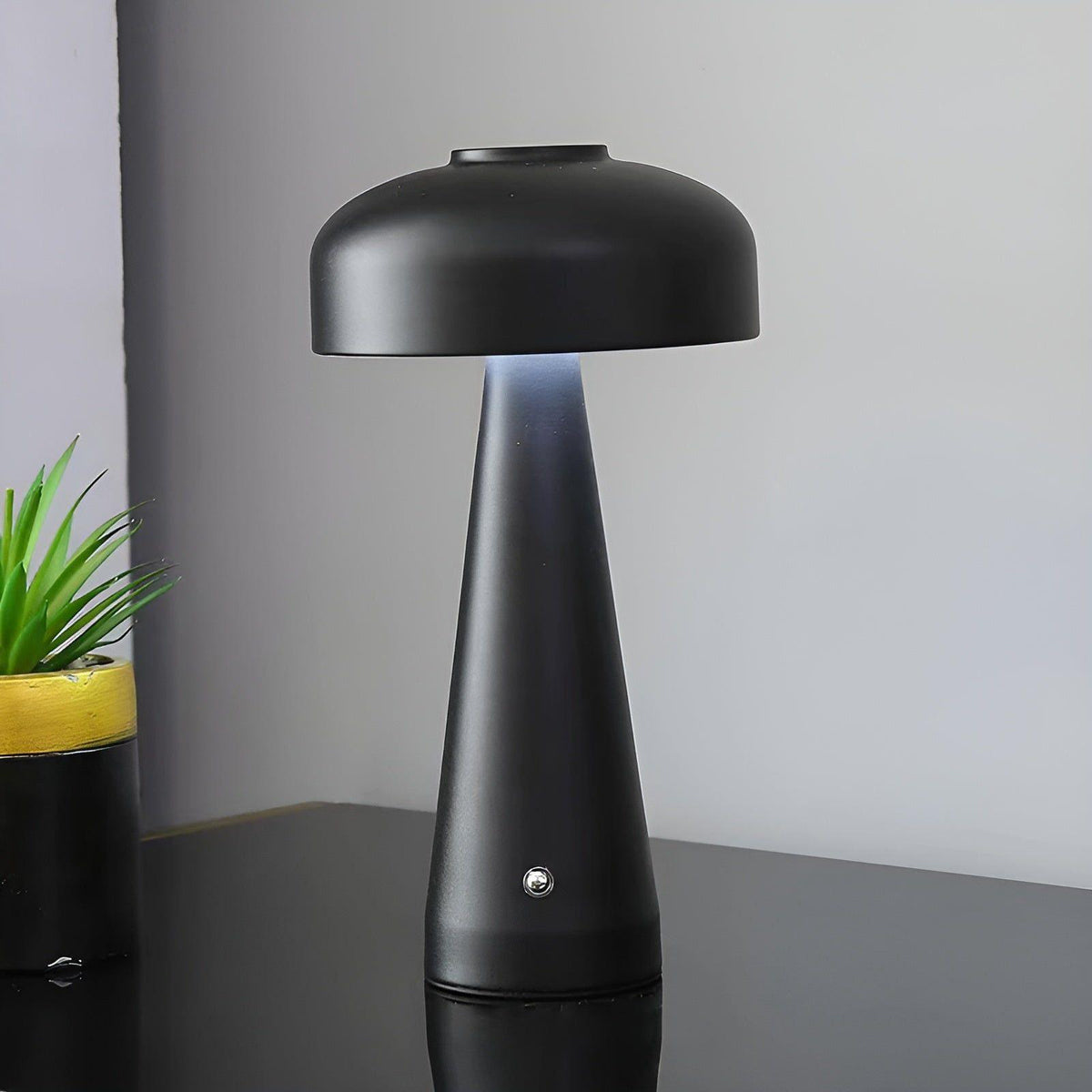 Lampada da tavolo LED senza fili – Moderna, ricaricabile e senza fili | Design nordico semplice