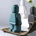 BloomMate - Vaso per il corpo in stile Lego per arredamento personale | 1+1 Gratis