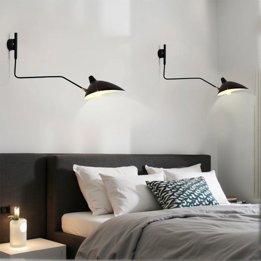 Lampada da Parete Chic a Doppia Testa