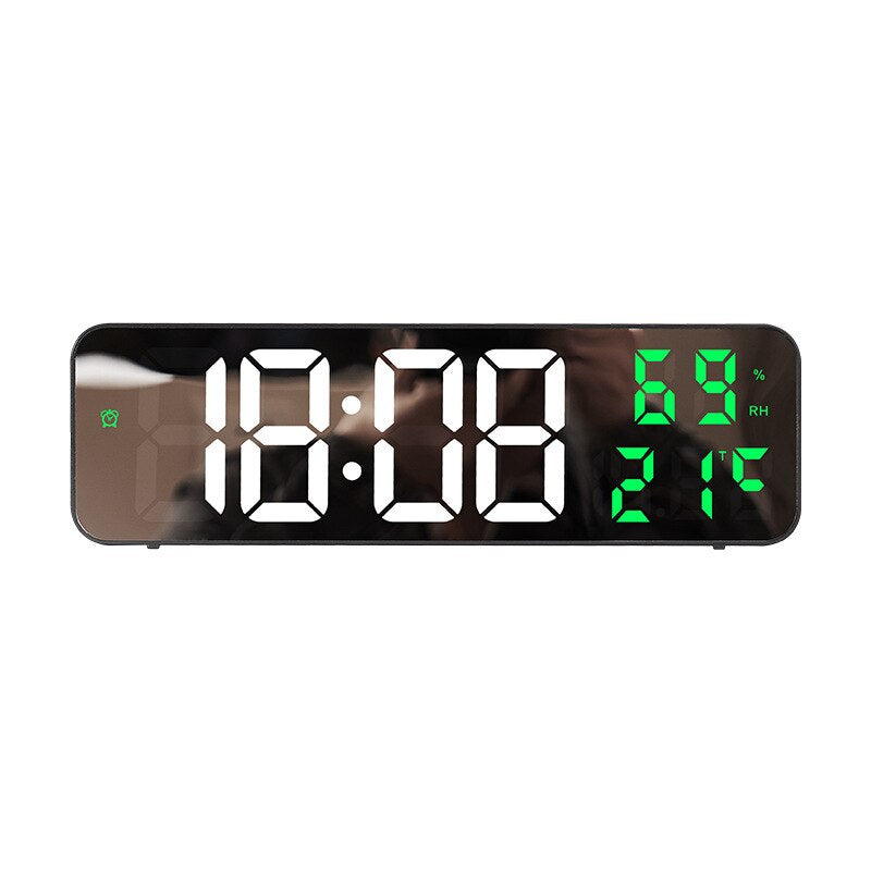 TimeSense - Orologio LED intelligente da parete con monitoraggio climatico
