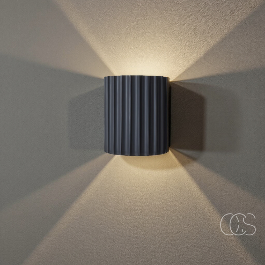 OCS - Lampada da Parete LED Minimalista - Luce Verso Il Basso & Verso L'Alto