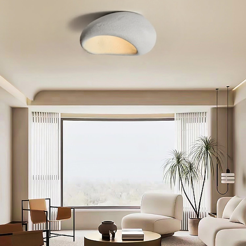 Lampada da soffitto a forma di luna