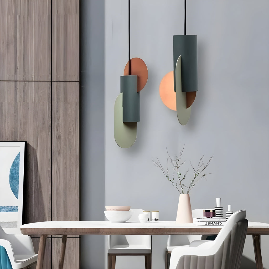 DazzleMacaron Light - Moderna lampada a sospensione LED Macaron