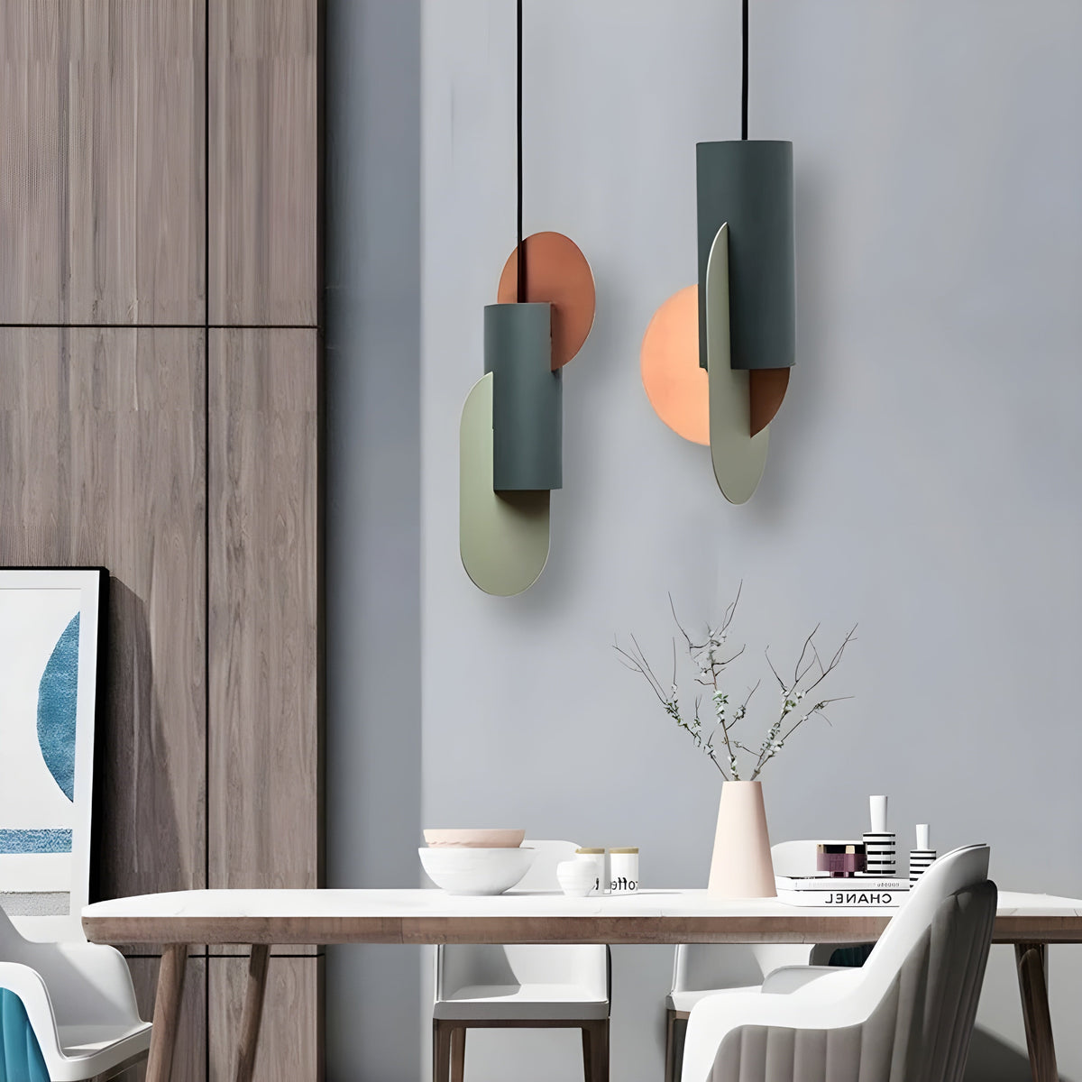 DazzleMacaron Light - Moderna lampada a sospensione LED Macaron