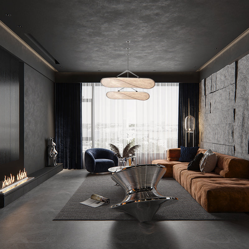 Lampade a Sospensione in Tessuto Nordic Chic