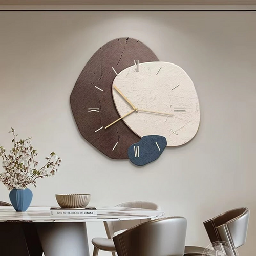 Avenire | Orologio da parete in legno con retroilluminazione LED silenziosa in tre stili per soggiorno e camera da letto