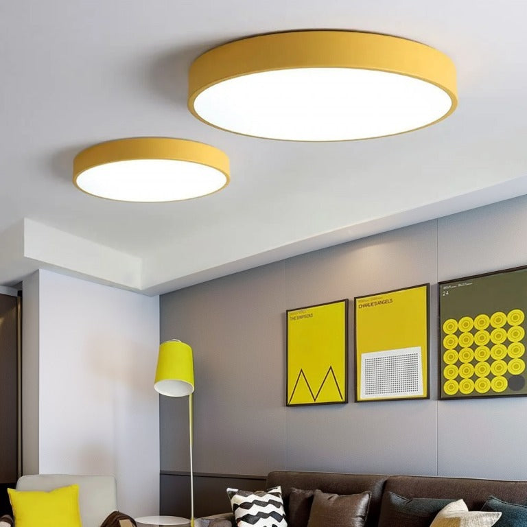 Glarefusion Moderno Semplice Lampada da Soffitto LED Rotonda