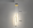 GildedGlow Light - Lampada a sospensione LED decorativa