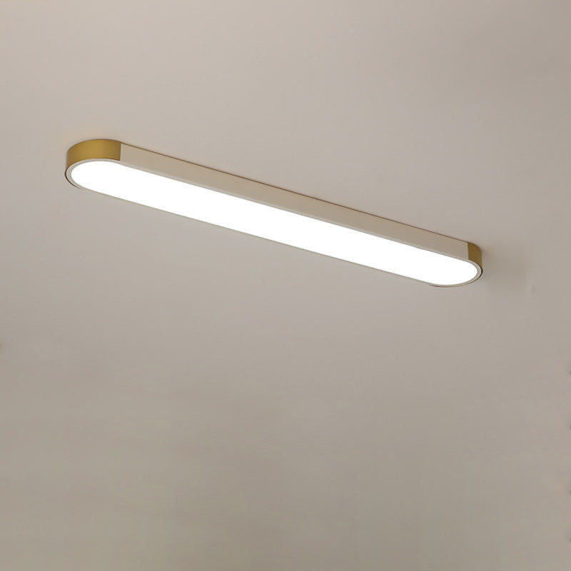 Moderna Lampada da Soffitto LED Flush Mount Rettangolare Minimalista