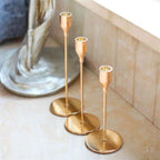 CandleMate - Set di 3 portacande per decorazione da tavolo